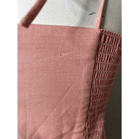 Amanda Uprichard X REVOLVE Cava Midi Dress in Blush S - Picture 7 of 11